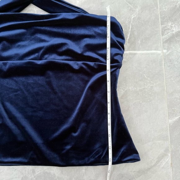 Women’s Zara Velvet Tube Top Twist Back Neck Wrap 9511/072/490 Large - Picture 16 of 16